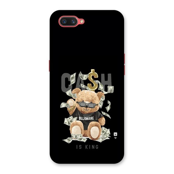 Billionaire Teddy Back Case for Oppo A3s