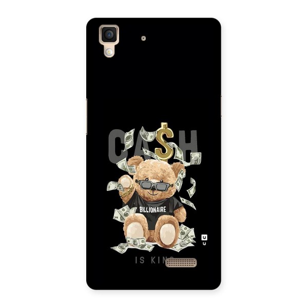 Billionaire Teddy Back Case for Oppo R7