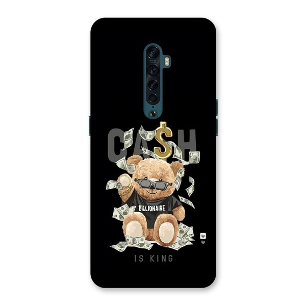 Billionaire Teddy Back Case for Oppo Reno2