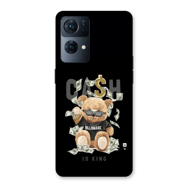 Billionaire Teddy Back Case for Oppo Reno7 Pro 5G