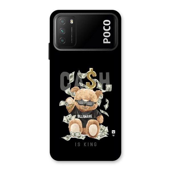 Billionaire Teddy Back Case for Poco M3