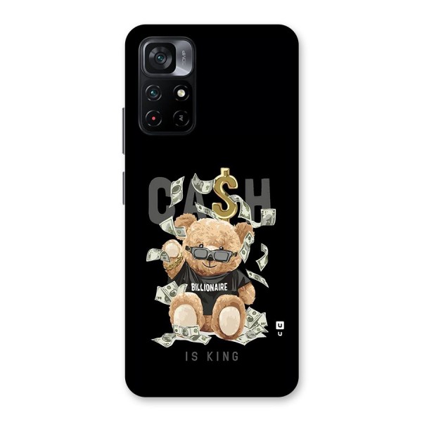 Billionaire Teddy Back Case for Poco M4 Pro 5G