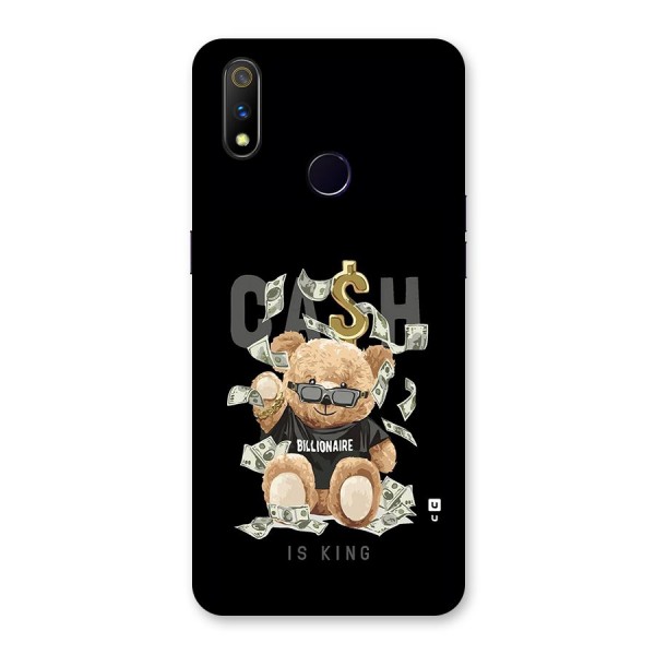 Billionaire Teddy Back Case for Realme 3 Pro