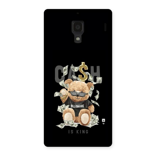 Billionaire Teddy Back Case for Redmi 1s