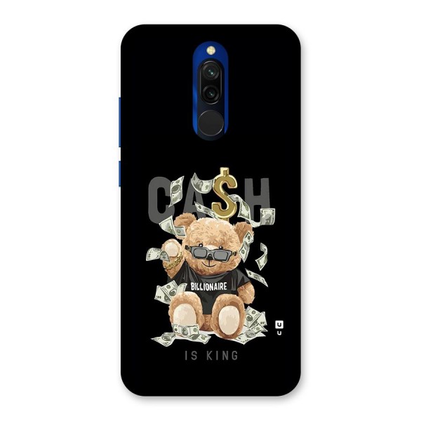 Billionaire Teddy Back Case for Redmi 8