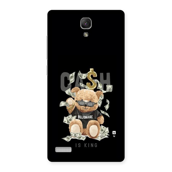 Billionaire Teddy Back Case for Redmi Note