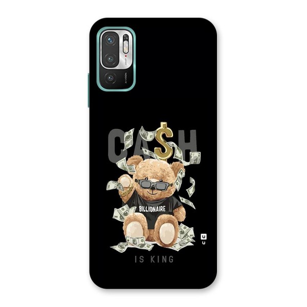 Billionaire Teddy Back Case for Redmi Note 10T 5G