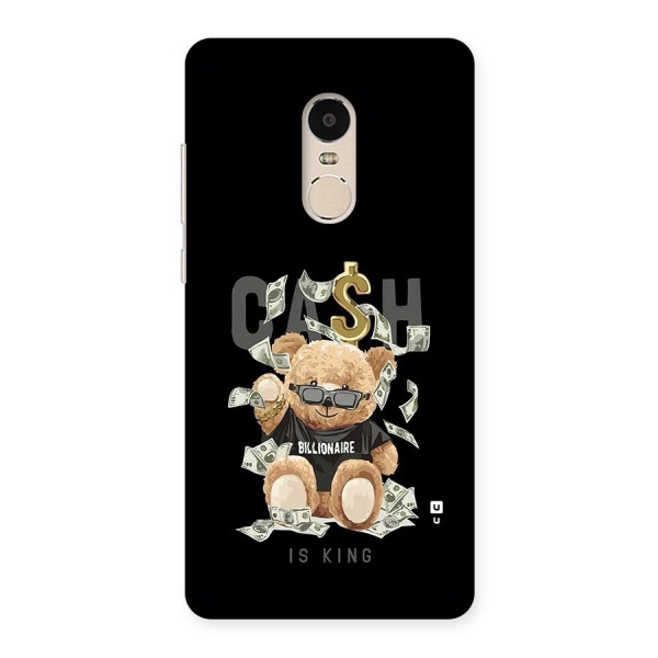 Billionaire Teddy Back Case for Redmi Note 4