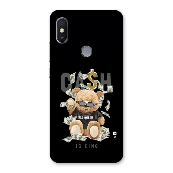 Billionaire Teddy Back Case for Redmi Y2