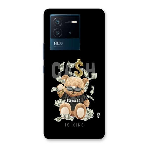 Billionaire Teddy Back Case for Vivo iQOO Neo 6 5G