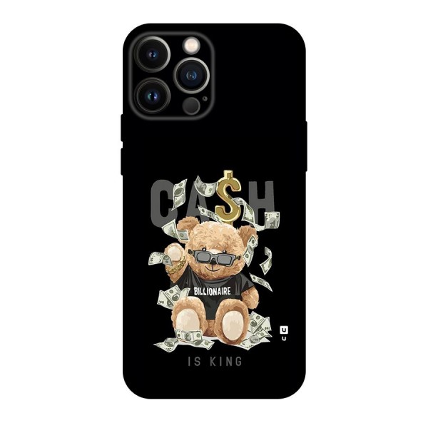 Billionaire Teddy Back Case for iPhone 13 Pro Max