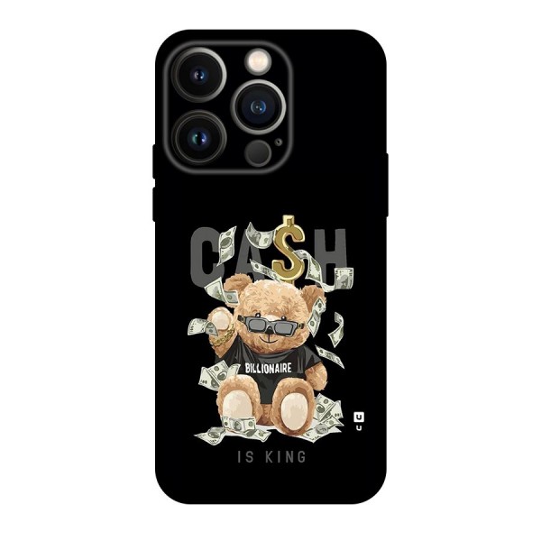 Billionaire Teddy Back Case for iPhone 14 Pro