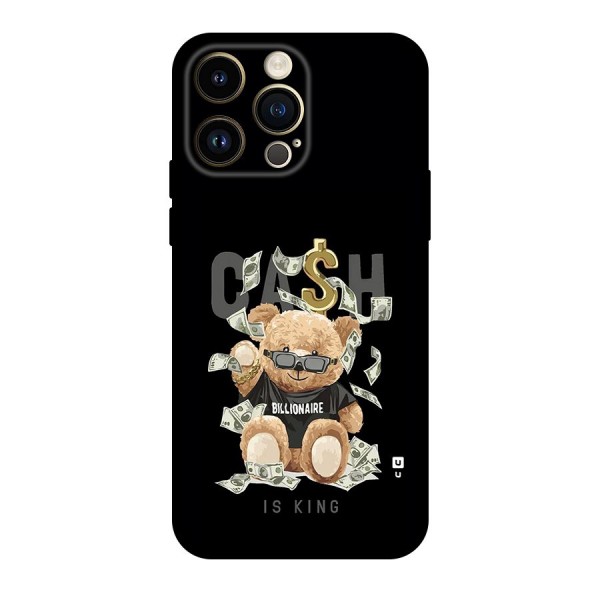 Billionaire Teddy Back Case for iPhone 14 Pro Max