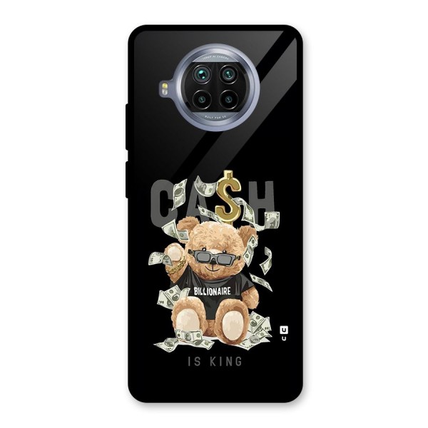 Billionaire Teddy Glass Back Case for Mi 10i