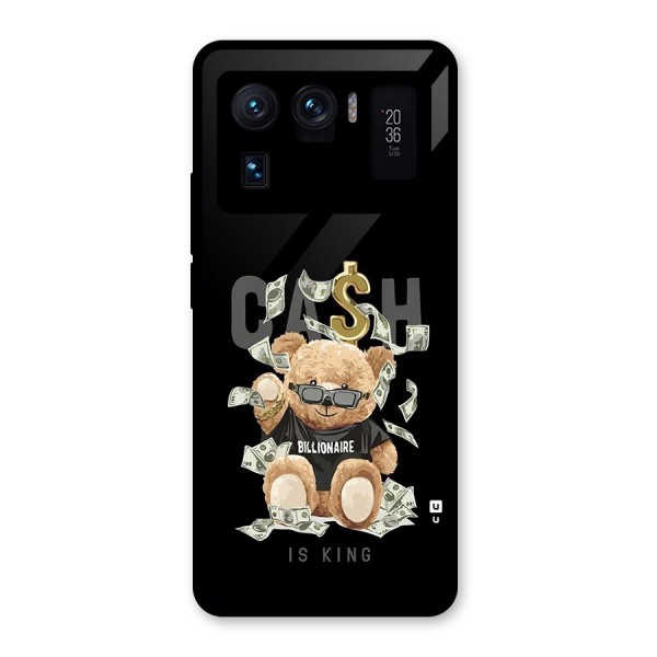 Billionaire Teddy Glass Back Case for Mi 11 Ultra