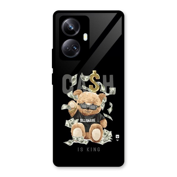 Billionaire Teddy Glass Back Case for Realme 10 Pro Plus