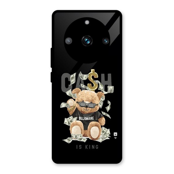 Billionaire Teddy Glass Back Case for Realme 11 Pro