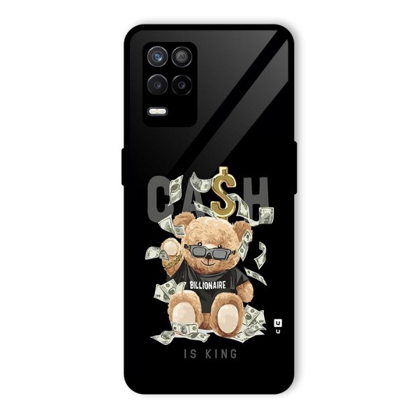 Billionaire Teddy Glass Back Case for Realme 8 5G