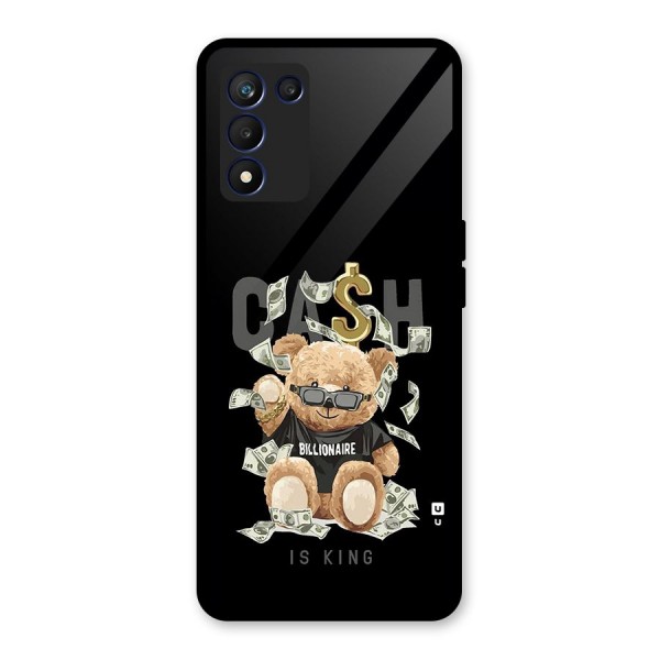 Billionaire Teddy Glass Back Case for Realme 9 5G Speed