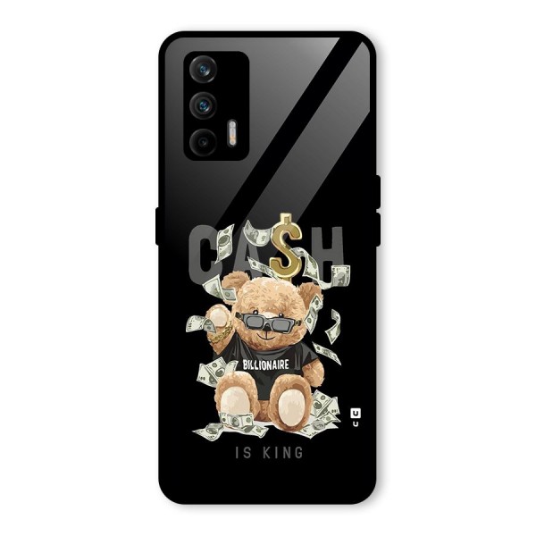 Billionaire Teddy Glass Back Case for Realme GT 5G