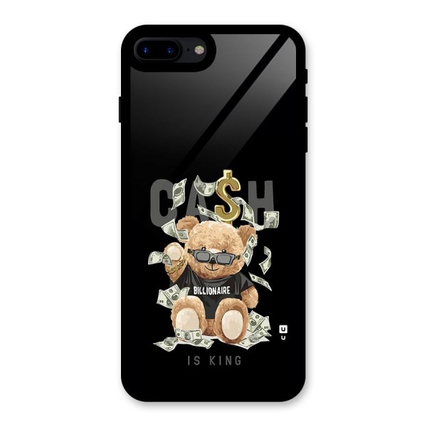 Billionaire Teddy Glass Back Case for iPhone 7 Plus