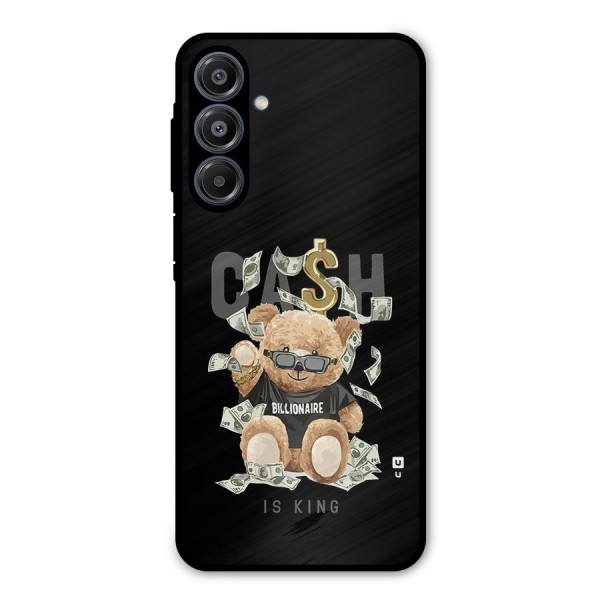 Billionaire Teddy Metal Back Case for Galaxy A16 5G