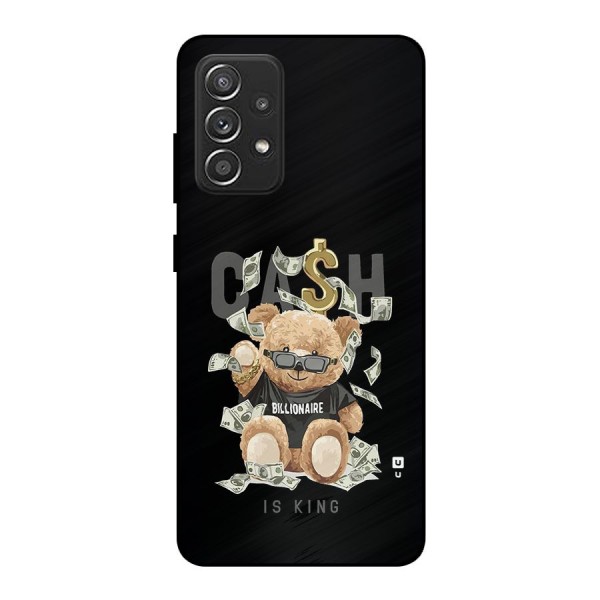 Billionaire Teddy Metal Back Case for Galaxy A52