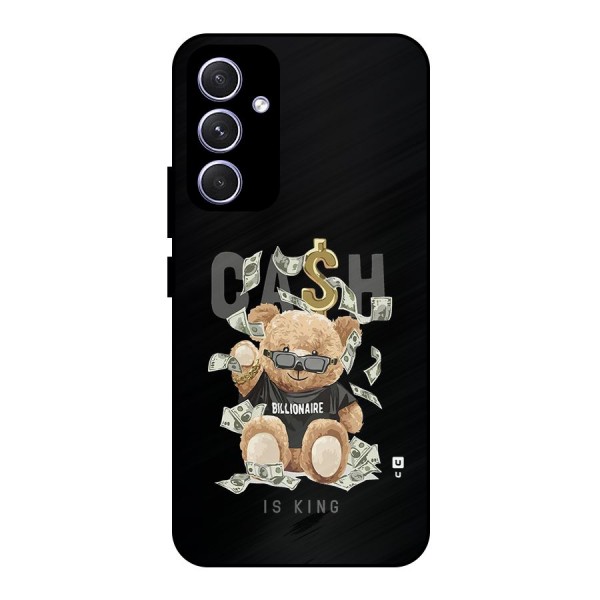 Billionaire Teddy Metal Back Case for Galaxy A54