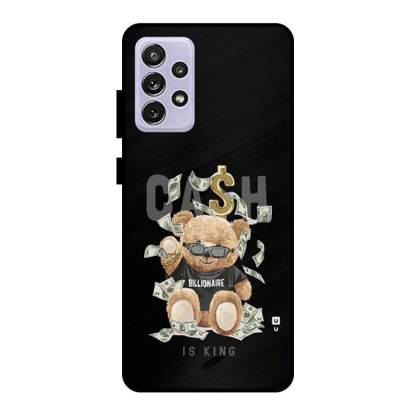 Billionaire Teddy Metal Back Case for Galaxy A72