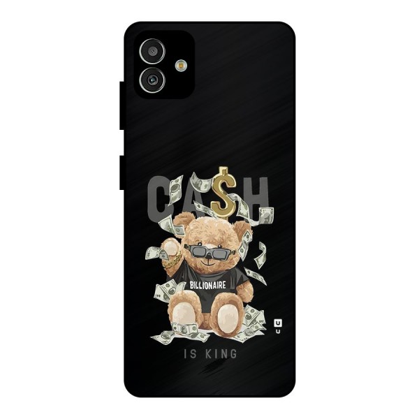 Billionaire Teddy Metal Back Case for Galaxy M13 5G