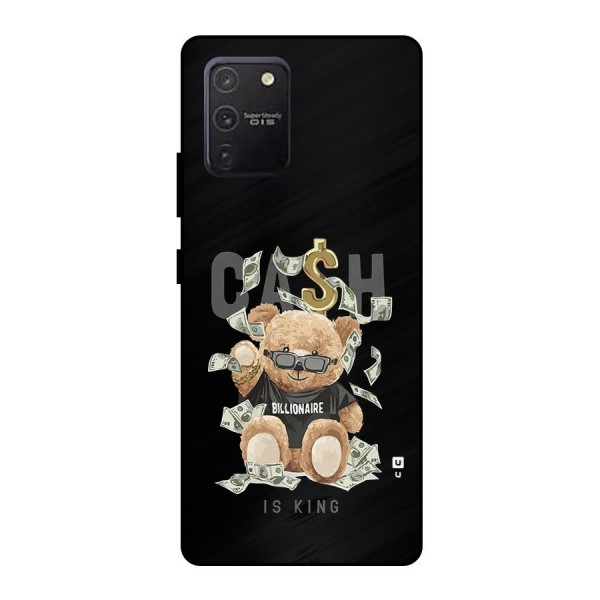 Billionaire Teddy Metal Back Case for Galaxy S10 Lite