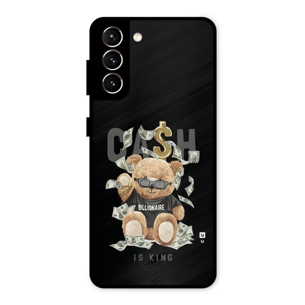 Billionaire Teddy Metal Back Case for Galaxy S21 5G