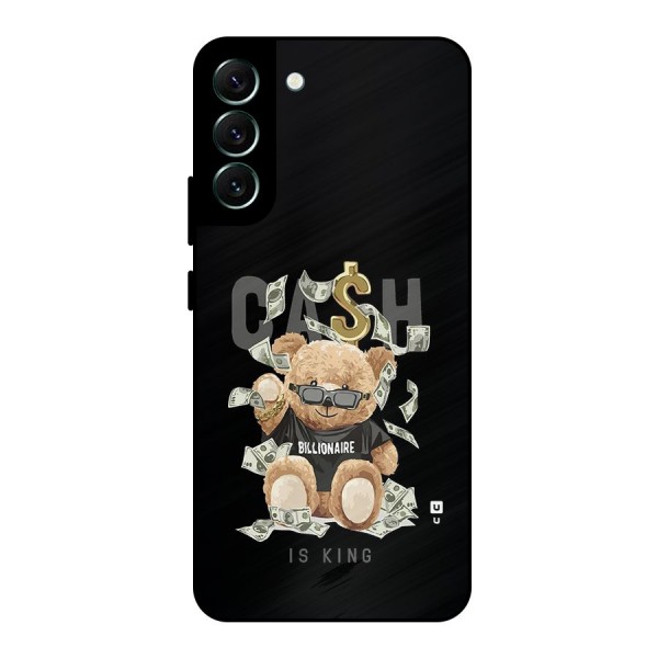 Billionaire Teddy Metal Back Case for Galaxy S22 Plus 5G