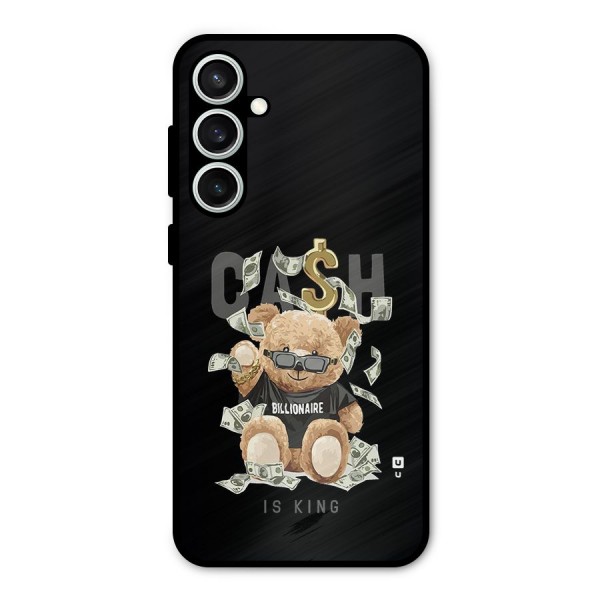 Billionaire Teddy Metal Back Case for Galaxy S23 FE