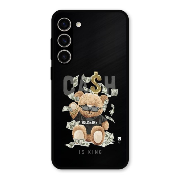 Billionaire Teddy Metal Back Case for Galaxy S23 Plus