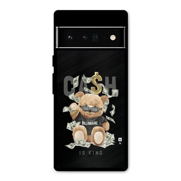 Billionaire Teddy Metal Back Case for Google Pixel 6 Pro