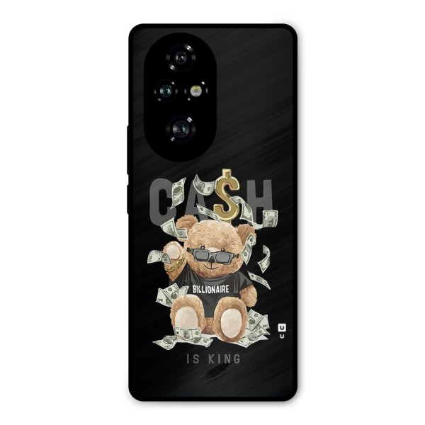 Billionaire Teddy Metal Back Case for Honor 200 Pro