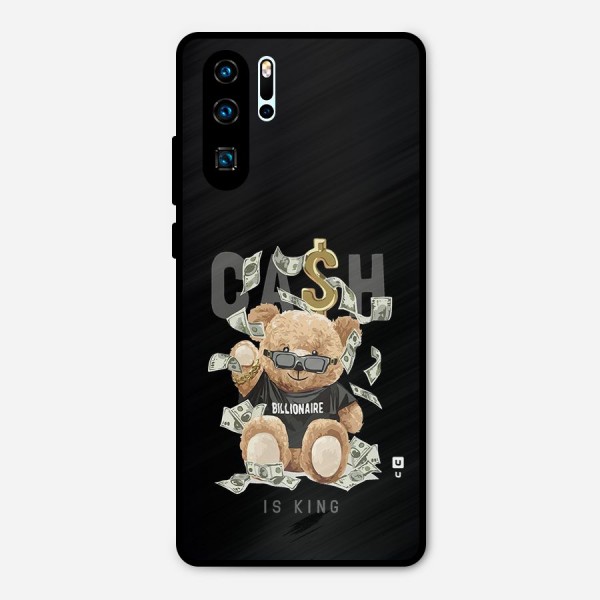 Billionaire Teddy Metal Back Case for Huawei P30 Pro