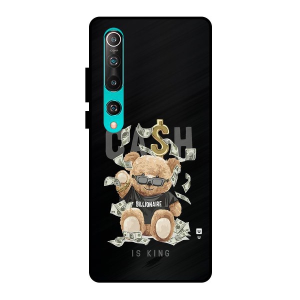 Billionaire Teddy Metal Back Case for Mi 10