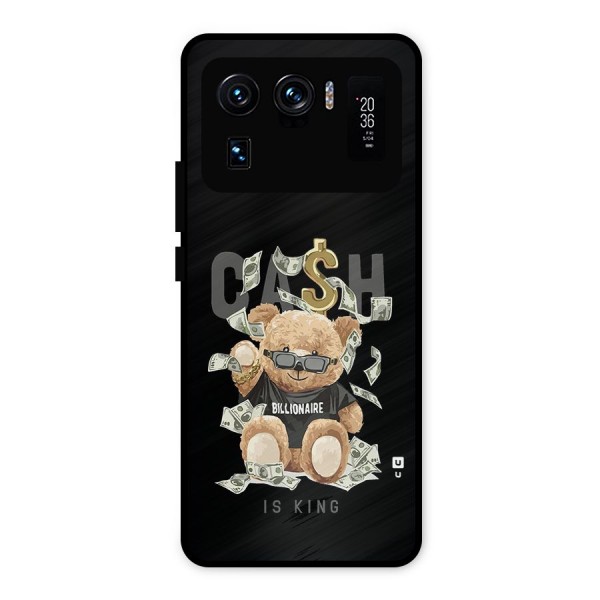 Billionaire Teddy Metal Back Case for Mi 11 Ultra