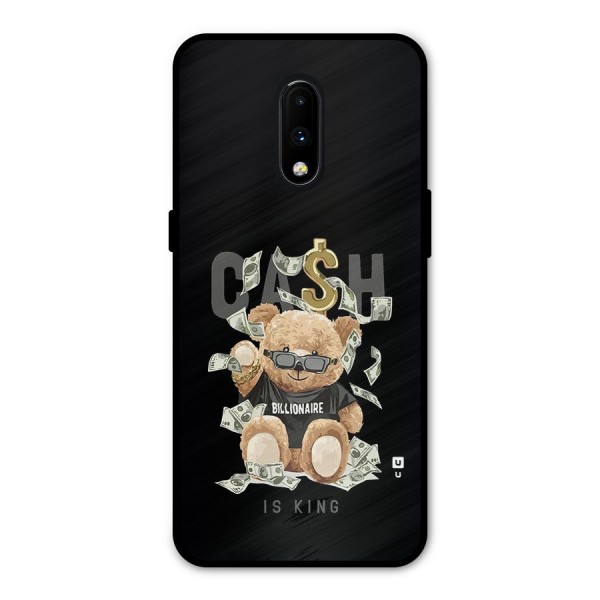 Billionaire Teddy Metal Back Case for OnePlus 7