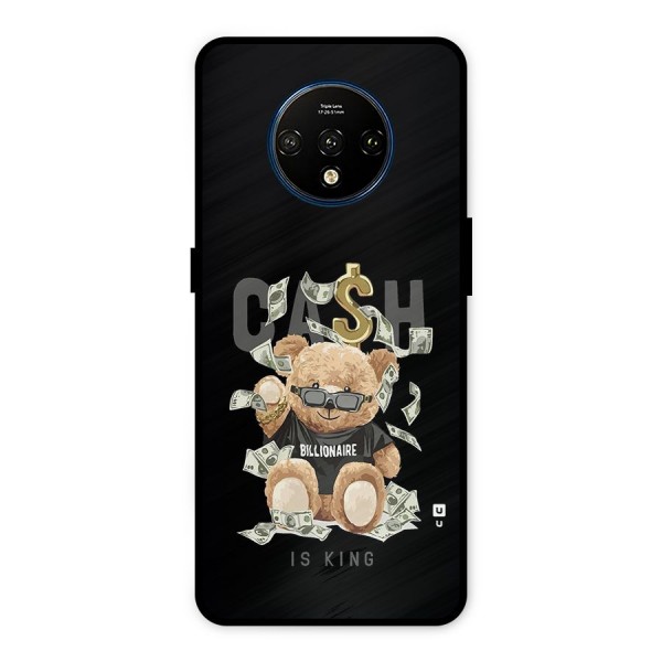 Billionaire Teddy Metal Back Case for OnePlus 7T