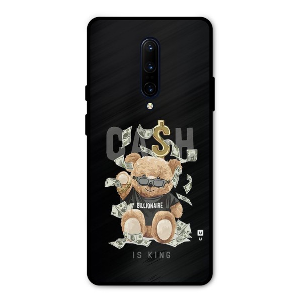 Billionaire Teddy Metal Back Case for OnePlus 7 Pro