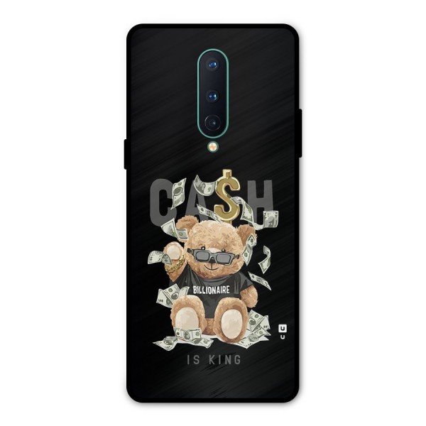 Billionaire Teddy Metal Back Case for OnePlus 8