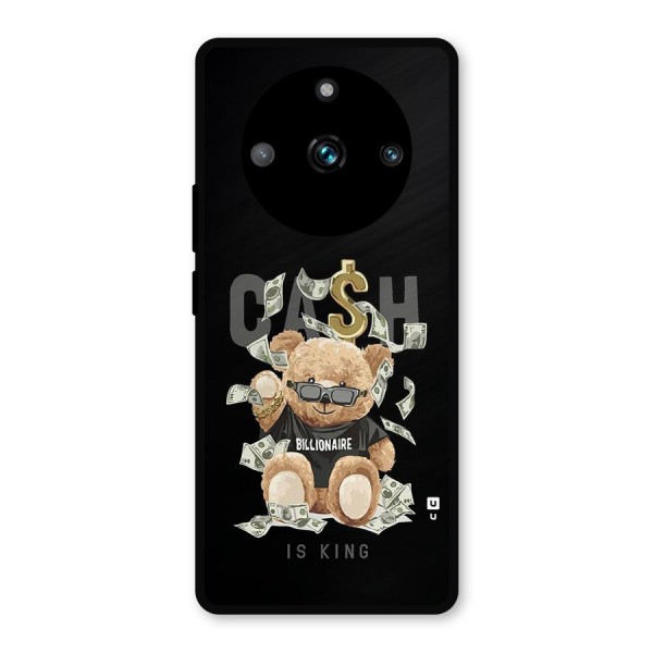 Billionaire Teddy Metal Back Case for Realme 11 Pro Plus