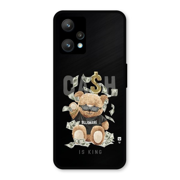 Billionaire Teddy Metal Back Case for Realme 9