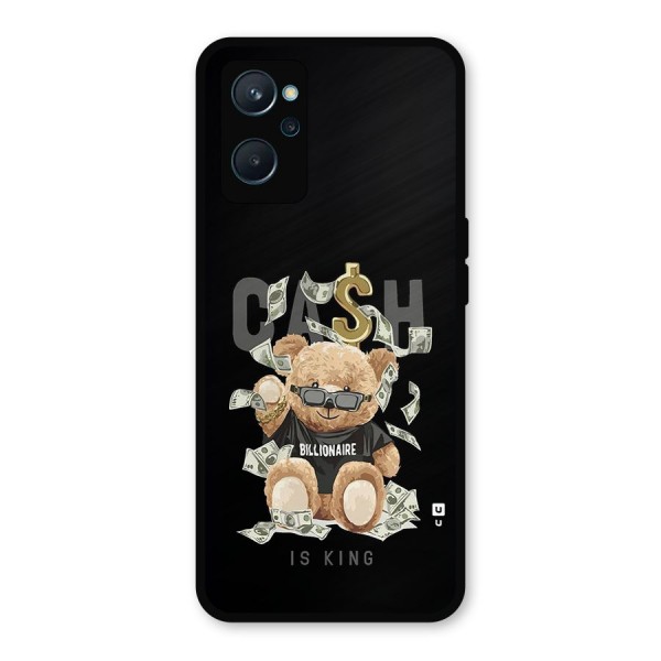 Billionaire Teddy Metal Back Case for Realme 9i