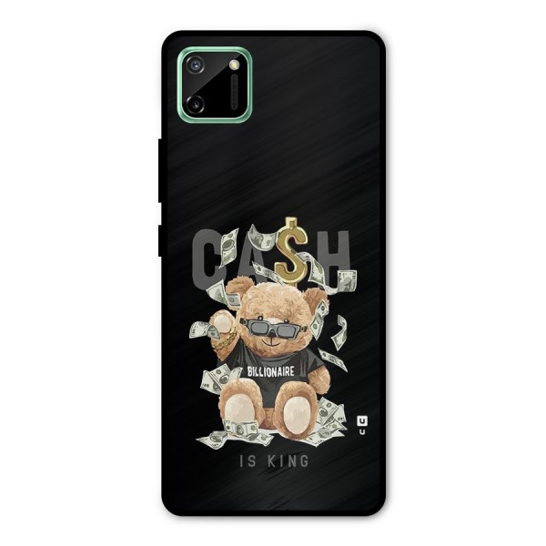 Billionaire Teddy Metal Back Case for Realme C11