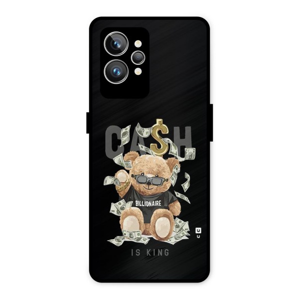 Billionaire Teddy Metal Back Case for Realme GT2 Pro