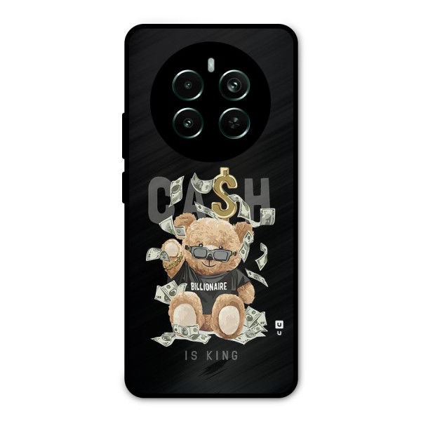 Billionaire Teddy Metal Back Case for Realme Narzo 70 Pro